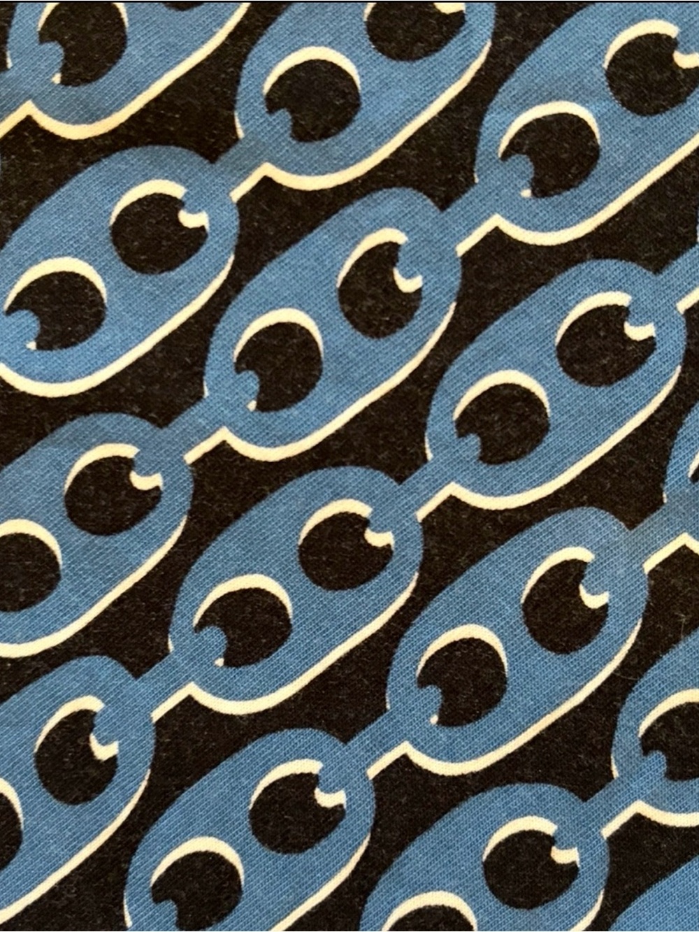 BODEN Laura Chainlink Print Belted Midi Shirt Dress Size 8 - Picture 4 of 10
